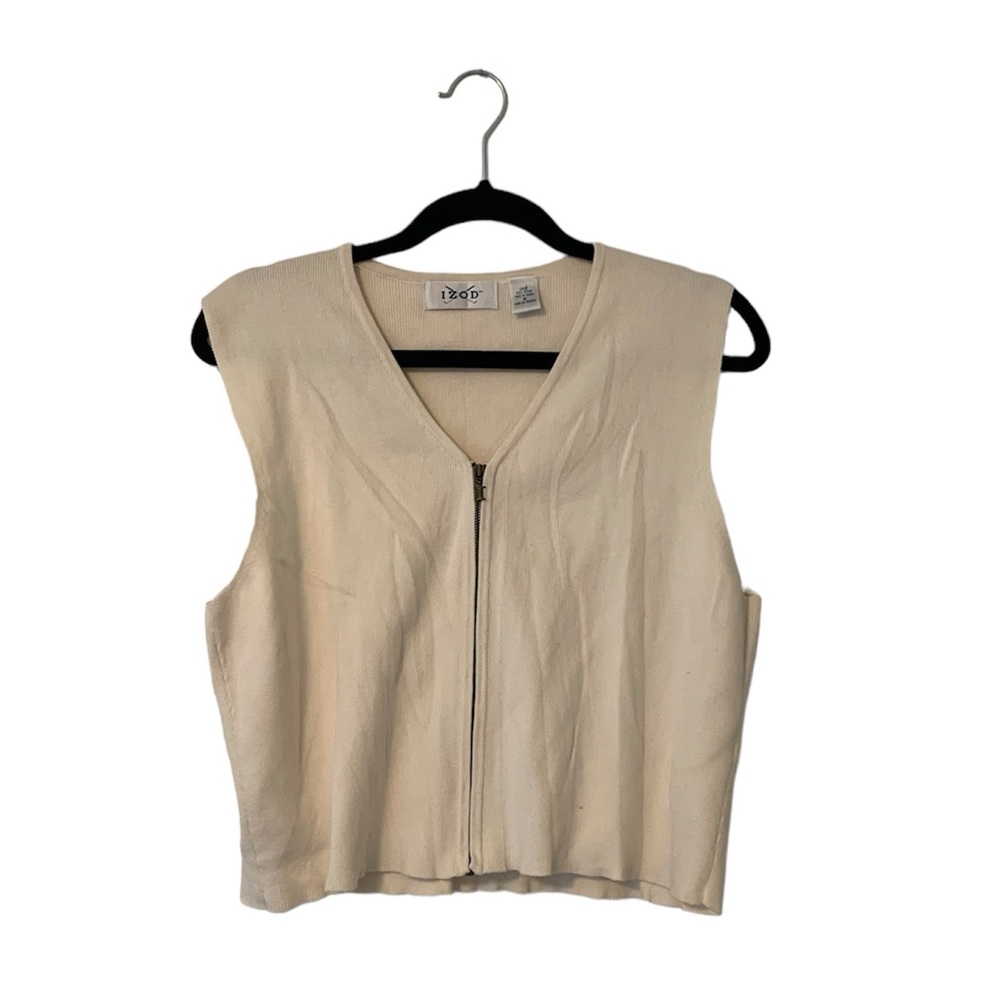 IZOD Zip Up Sweater Vest